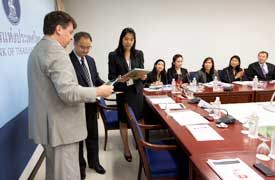 National Bank of the Republic of Belarus to Bank of Thailand