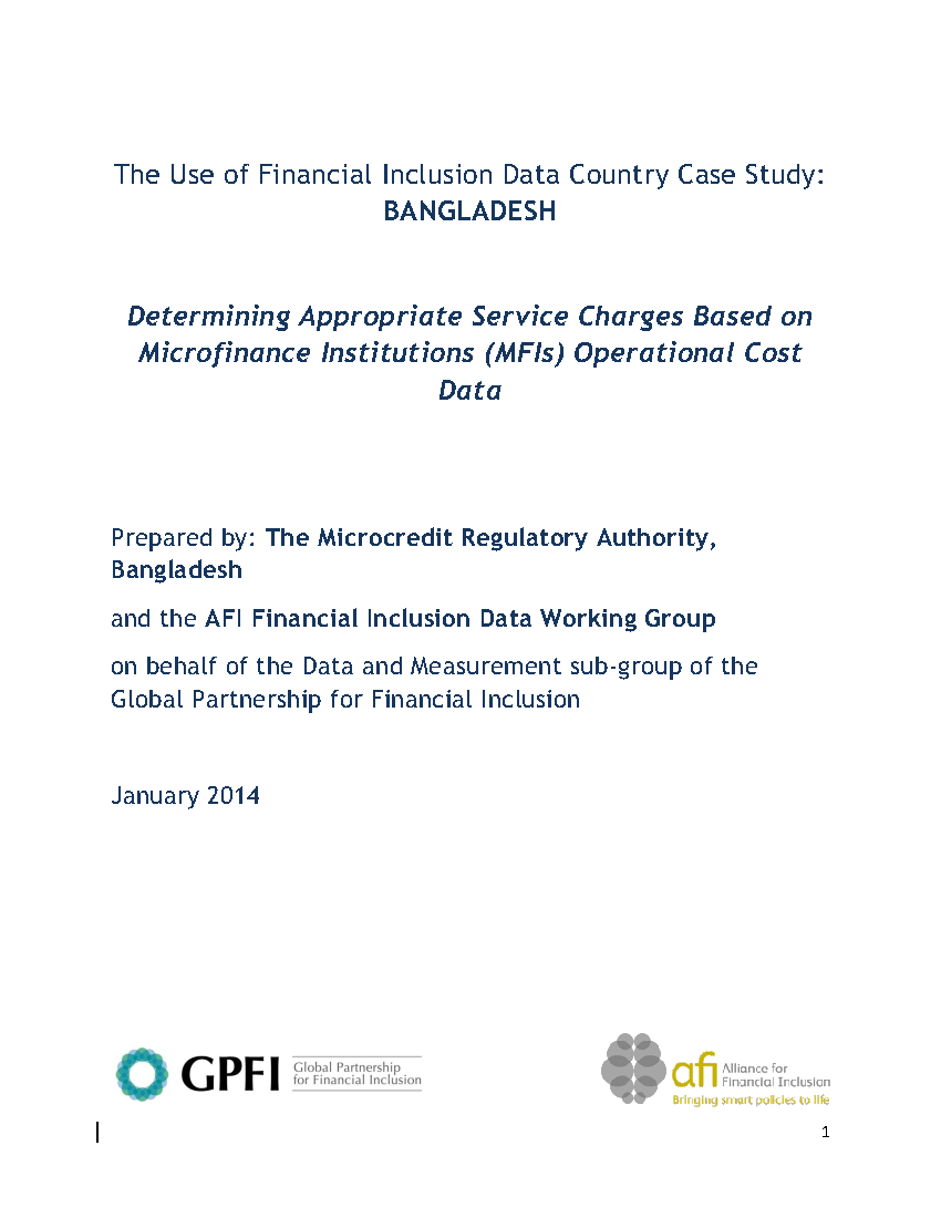 research paper on financial inclusion in bangladesh